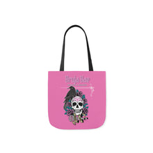 Load image into Gallery viewer, Bruja Bae Polyester Canvas Tote Bag - Pink
