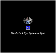 Load image into Gallery viewer, Evil Eye - Men&#39;s Stainless Steel Rings
