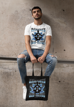 Load image into Gallery viewer, &quot;Namaste Biz-Nitch&quot; Organic Tote Bag - Black
