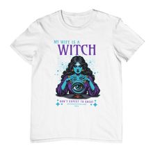 Load image into Gallery viewer, My Wife is a WITCH Tee
