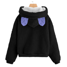 Load image into Gallery viewer, Familiars are Family - Kid&#39;s Fleece with Ears- Black
