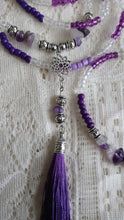 Load image into Gallery viewer, &quot;Crown&quot; Healing Energy waist bead and anklet set
