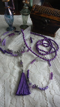 Load image into Gallery viewer, &quot;Crown&quot; Healing Energy waist bead and anklet set
