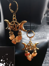 Load image into Gallery viewer, &quot;Warrioress&quot; Balanced Stone Earrings
