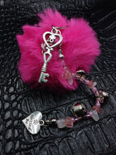 Load image into Gallery viewer, AscendedApparel888&#39;s Puff-B-Gonez Charmed &#39;Fabbit Fur&#39; Key Chains
