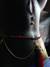 Load image into Gallery viewer, &quot;Passion Peace&quot; waist bead and anklet set
