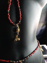 Load image into Gallery viewer, &quot;Passion Peace&quot; waist bead and anklet set
