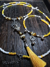 Load image into Gallery viewer, &quot;Solar Plexus&quot; Healing Energy waist bead and anklet set
