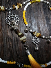 Load image into Gallery viewer, &quot;Solar Plexus&quot; Healing Energy waist bead and anklet set
