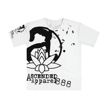 Load image into Gallery viewer, AscendedApparel888 Sublimated Logo Tee - White
