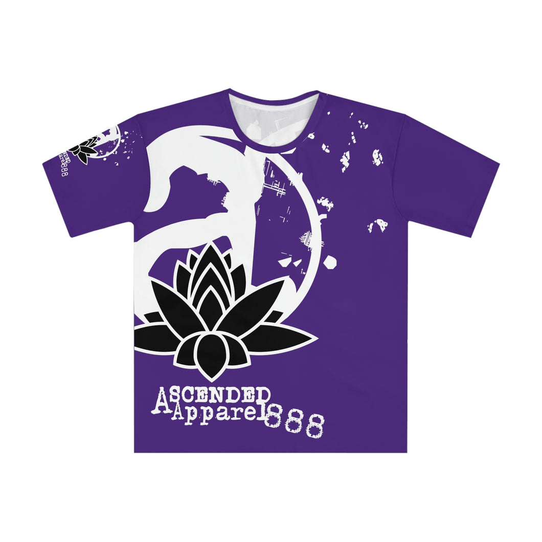 AscendedApparel888 Sublimated Logo Tee - Purple